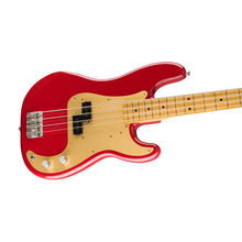 [PREORDER] Fender Vintera 50s Precision Bass Guitar, Maple FB, Dakota Red