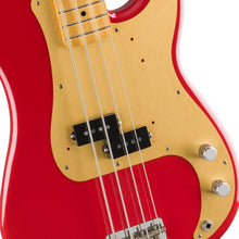 [PREORDER] Fender Vintera 50s Precision Bass Guitar, Maple FB, Dakota Red