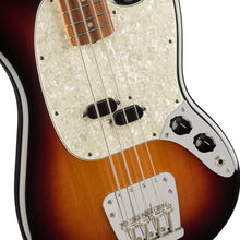 [PREORDER] Fender Vintera 60s Mustang Bass Guitar, Pau Ferro FB, 3-Tone Sunburst