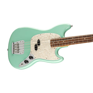 [PREORDER 2 WEEKS] Fender Vintera 60s Mustang Bass Guitar, Pau Ferro FB, Sea Foam Green