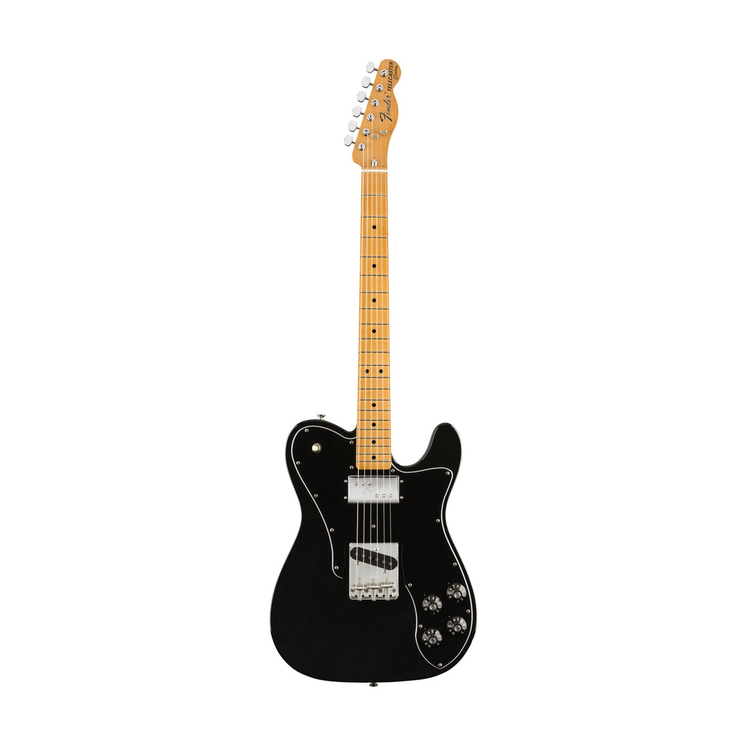 [PREORDER 2 WEEKS] Fender Vintera 70s Telecaster Custom Electric Guitar, Maple FB, Black