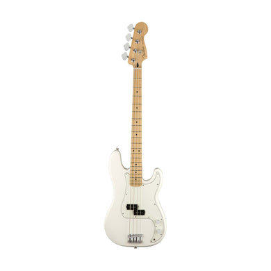 [PREORDER] Fender Player Precision Bass Guitar Maple FB, Polar White