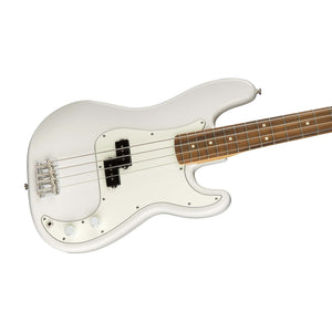 [PREORDER] Fender Player Precision Bass Guitar, Pau Ferro FB, Polar White