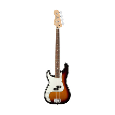 [PREORDER 2 WEEKS] Fender Player Precision Bass Left-Handed Guitar, Pau Ferro FB, 3-Tone Sunburst