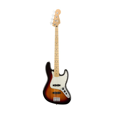 [PREORDER] Fender Player Jazz Bass Guitar, Maple FB, 3-Tone Sunburst