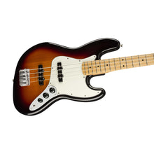 [PREORDER] Fender Player Jazz Bass Guitar, Maple FB, 3-Tone Sunburst