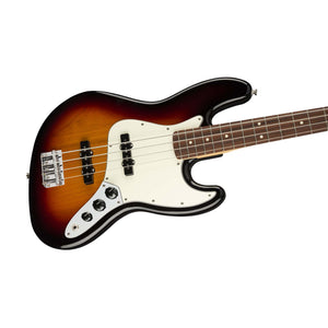 [PREORDER] Fender Player Jazz Bass Guitar, Pau Ferro FB, 3-Tone Sunburst