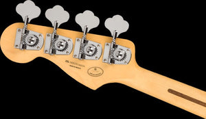 [PREORDER 2 WEEKS] Fender Limited Edition Player Jazz Bass Guitar, Maple FB, Aged Natural