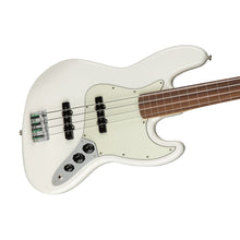 [PREORDER 2 WEEKS] Fender Player Jazz Bass Fretless Bass Guitar. Pau Ferro FB, Polar White