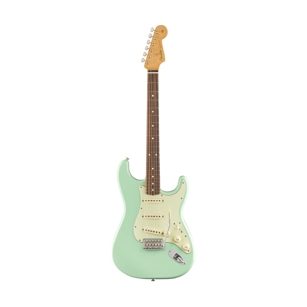 [PREORDER] Fender Vintera 60s Stratocaster Electric Guitar, Pau Ferro FB, Surf Green