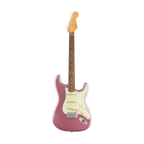 [PREORDER] Fender Vintera 60s Stratocaster Modified Electric Guitar, Pau Ferro FB, Burgundy Mist Metallic
