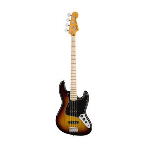 [PREORDER 2 WEEKS] Fender American Original 70s Jazz Bass Guitar, Maple FB, 3-Tone Sunburst