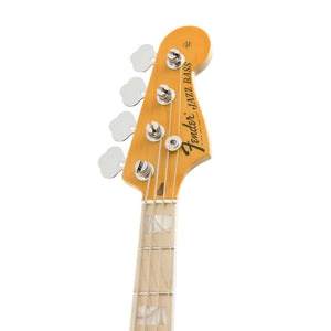 [PREORDER 2 WEEKS] Fender American Original 70s Jazz Bass Guitar, Maple FB, 3-Tone Sunburst