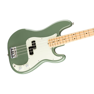 [PREORDER 2 WEEKS] Fender American Professional Precision Bass Guitar, Maple FB, Antique Olive