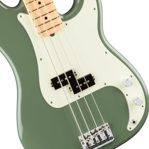 [PREORDER 2 WEEKS] Fender American Professional Precision Bass Guitar, Maple FB, Antique Olive
