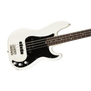 Fender American Performer Precision Bass Guitar, Rosewood FB, Arctic White