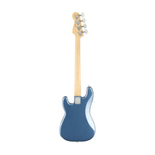 Fender American Performer Precision Bass Guitar, Maple FB, Satin Lake Placid Blue