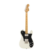 [PREORDER 2 WEEKS] Squier Classic Vibe 70s Telecaster Deluxe Electric Guitar, Maple FB, Olympic White