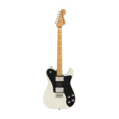 [PREORDER 2 WEEKS] Squier Classic Vibe 70s Telecaster Deluxe Electric Guitar, Maple FB, Olympic White