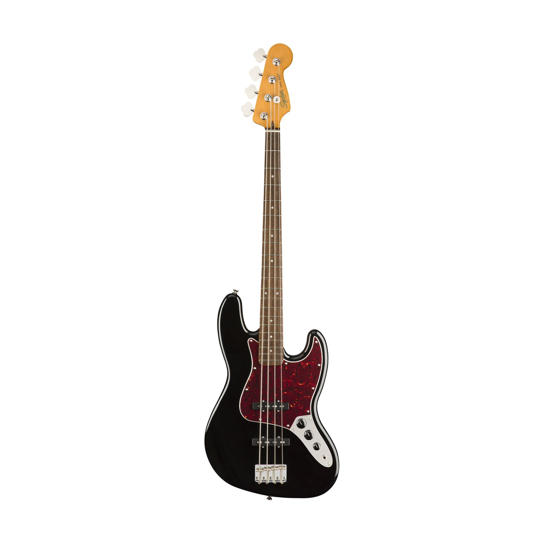 [PREORDER] Squier Classic Vibe 60s Jazz Bass Guitar, Laurel FB, Black