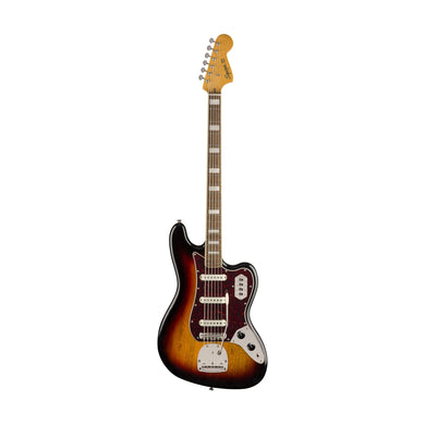 [PREORDER] Squier Classic Vibe Bass VI Electric Guitar, Laurel FB, 3-Tone Sunburst