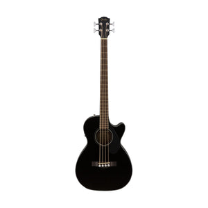 [PREORDER] Fender CB-60SCE Acoustic Bass Guitar w/Cutaway & Electronics, Laurel FB, Black