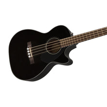 [PREORDER] Fender CB-60SCE Acoustic Bass Guitar w/Cutaway & Electronics, Laurel FB, Black