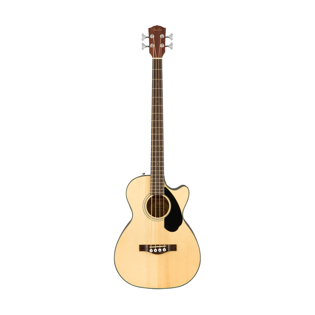 [PREORDER 2 WEEKS] Fender CB-60SCE Acoustic Bass Guitar w/Cutaway & Electronics, Laurel FB, Natural