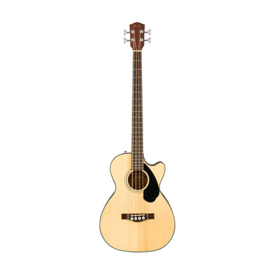 [PREORDER] Fender CB-60SCE Acoustic Bass Guitar w/Cutaway & Electronics, Laurel FB, Natural