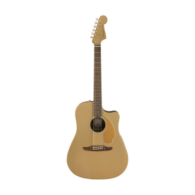 [PREORDER] Fender California Redondo Player Slope-Shouldered Acoustic Guitar, Walnut FB, Bronze Satin