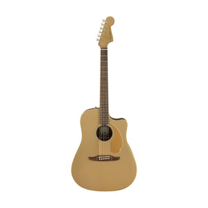 [PREORDER] Fender California Redondo Player Slope-Shouldered Acoustic Guitar, Walnut FB, Bronze Satin