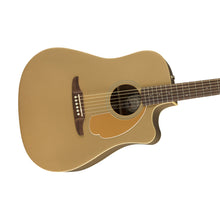 [PREORDER] Fender California Redondo Player Slope-Shouldered Acoustic Guitar, Walnut FB, Bronze Satin