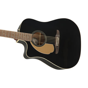 [PREORDER] Fender California Redondo Player Left-Handed Acoustic Guitar, Jetty Black