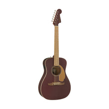 [PREORDER] Fender California Malibu Player Small-Bodied Acoustic Guitar, Walnut FB, Burgundy Satin