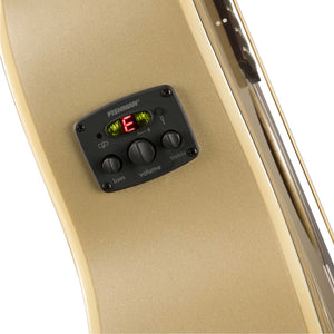 [PREORDER] Fender Newporter Player Medium-Sized Acoustic Guitar, Champagne