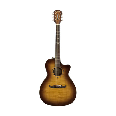 [PREORDER] Fender FA-345CE Auditorium Acoustic Guitar w/Cutaway & Electronics, Laurel FB, Tea Burst