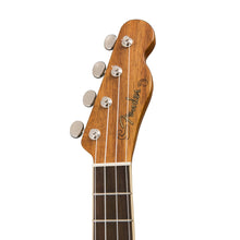 [PREORDER] Fender Montecito Tenor Ukulele w/Bag, Walnut FB, Natural