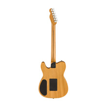[PREORDER 2 WEEKS] Fender American Acoustasonic Telecaster Guitar w/Bag, Ebony, FB, Natural
