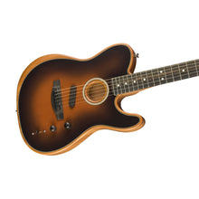 [PREORDER] Fender American Acoustasonic Telecaster Guitar w/Bag, Ebony FB, Sunburst