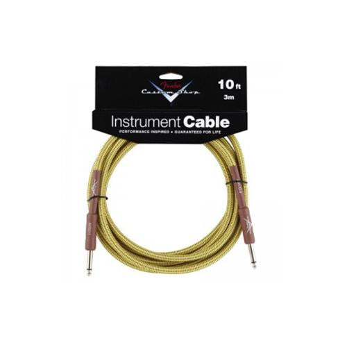 Fender Custom Shop Instrument Cable 10ft, Tweed