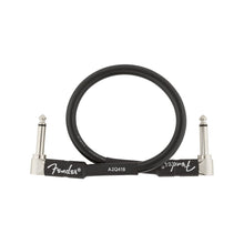Fender Professional Series Instrument Cable, 1ft, Black