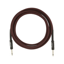 Fender Professional Series Instrument Cable, 10ft, Red Tweed