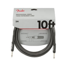 Fender Professional Series Instrument Cable, 10ft, Grey Tweed