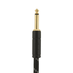 Fender Deluxe Series Instrument Cable, 18.6ft, Black Tweed