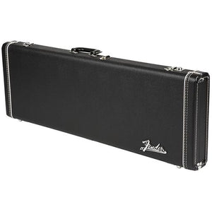Fender Deluxe Left-Handed Strat/Tele Guitar Case, Black