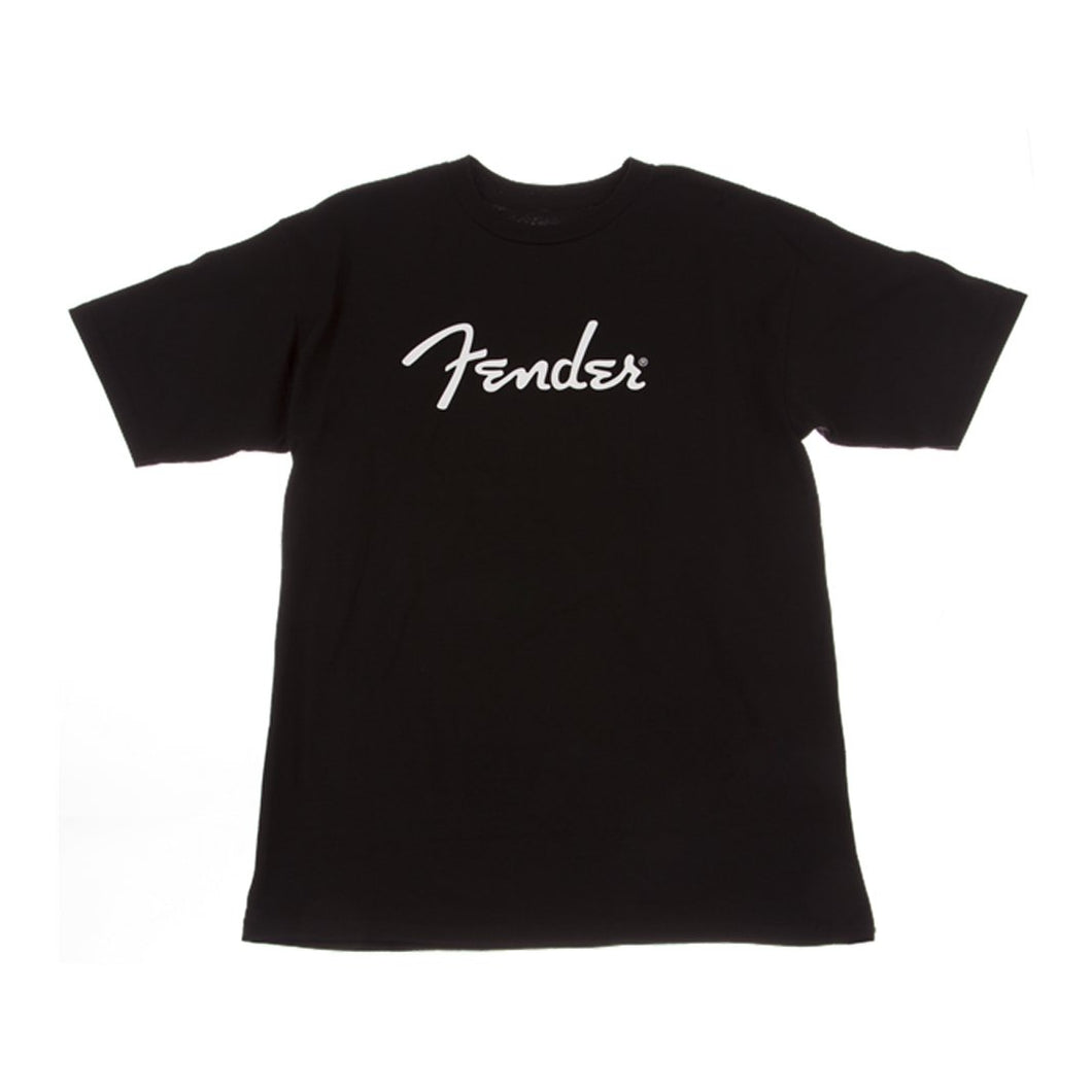 Fender Spaghetti Logo Men T-Shirt, Black