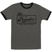 Fender Beer Label Mens T-Shirt, Black