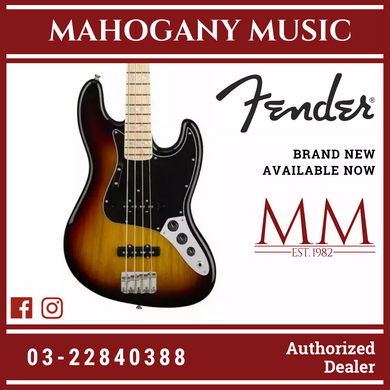 Fender American Original 70s Jazz Bass Guitar, Maple FB, 3-Tone Sunburst