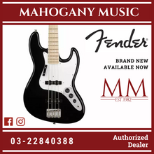 Fender American Original 70s Jazz Bass Guitar, Maple FB, Black