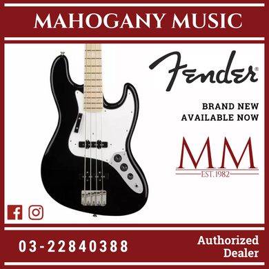 Fender American Original 70s Jazz Bass Guitar, Maple FB, Black